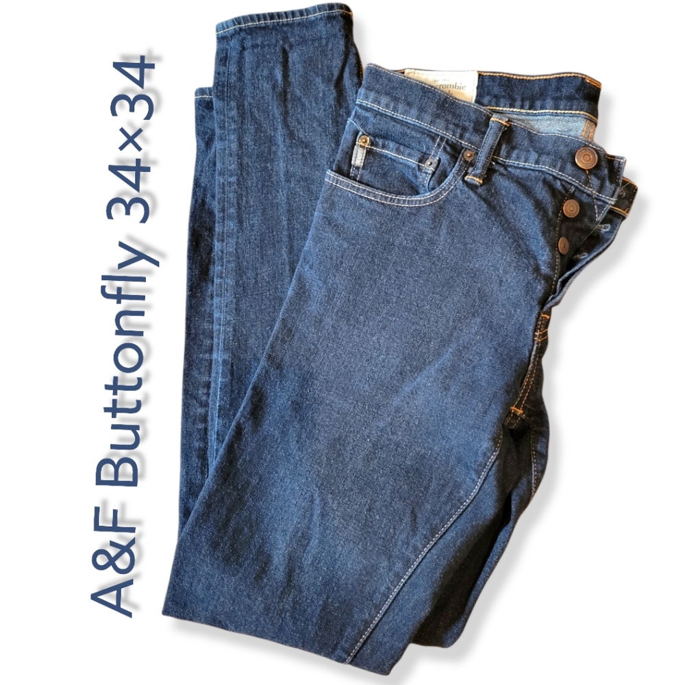 NWOT Abercrombie & Fitch Super Skinny ButtonFly Jeans
